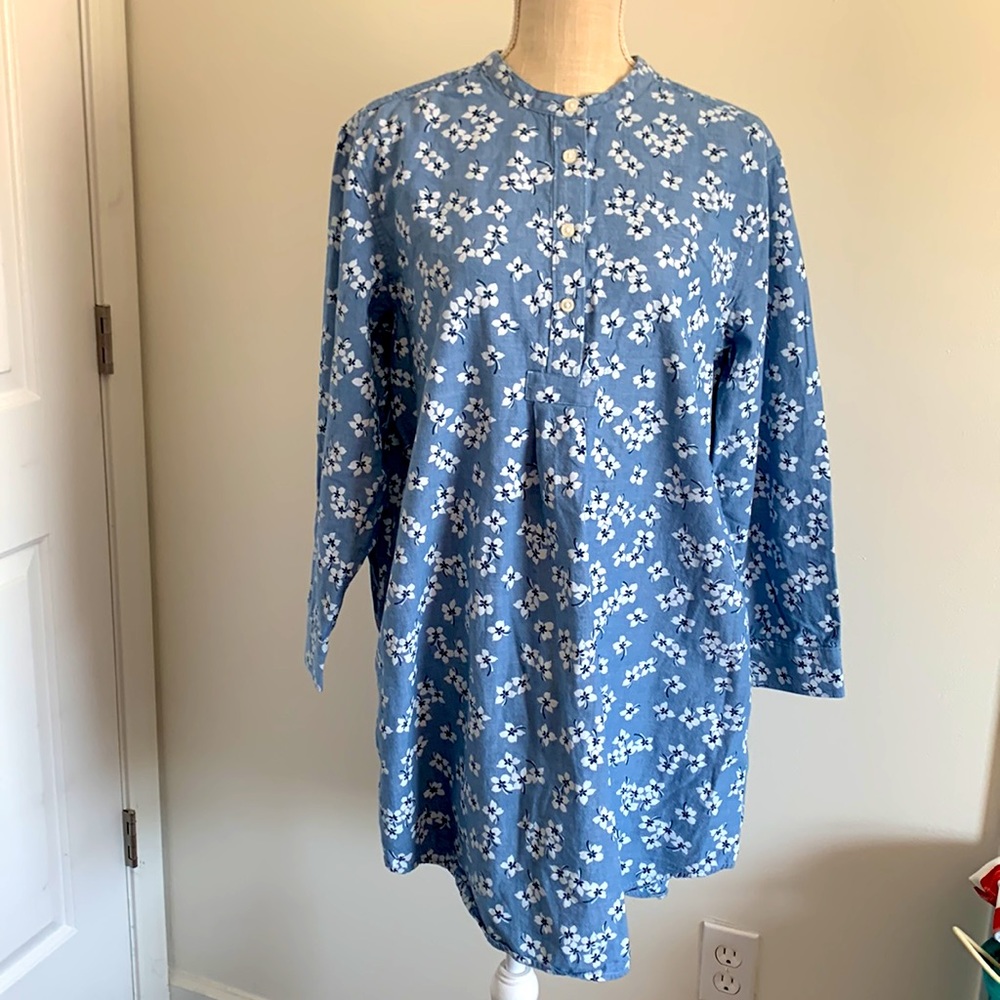 Lands’ End❤️Draper James 100% Cotton Tunic/Dress size LP